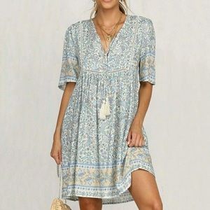 Misslook shift midi dress